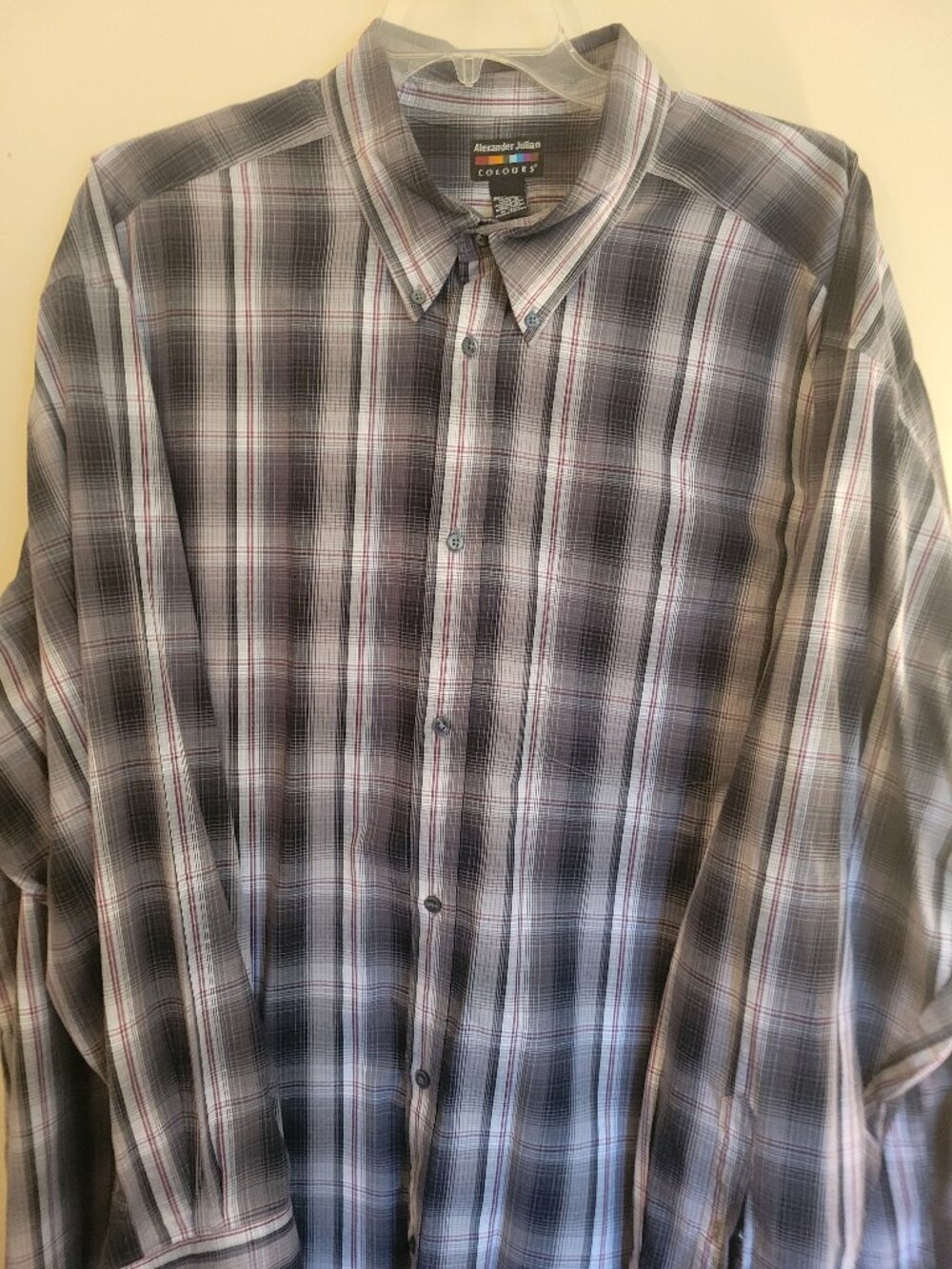 Alexander Julian Colours Men’s Shirt 100% Cotton 3XLT